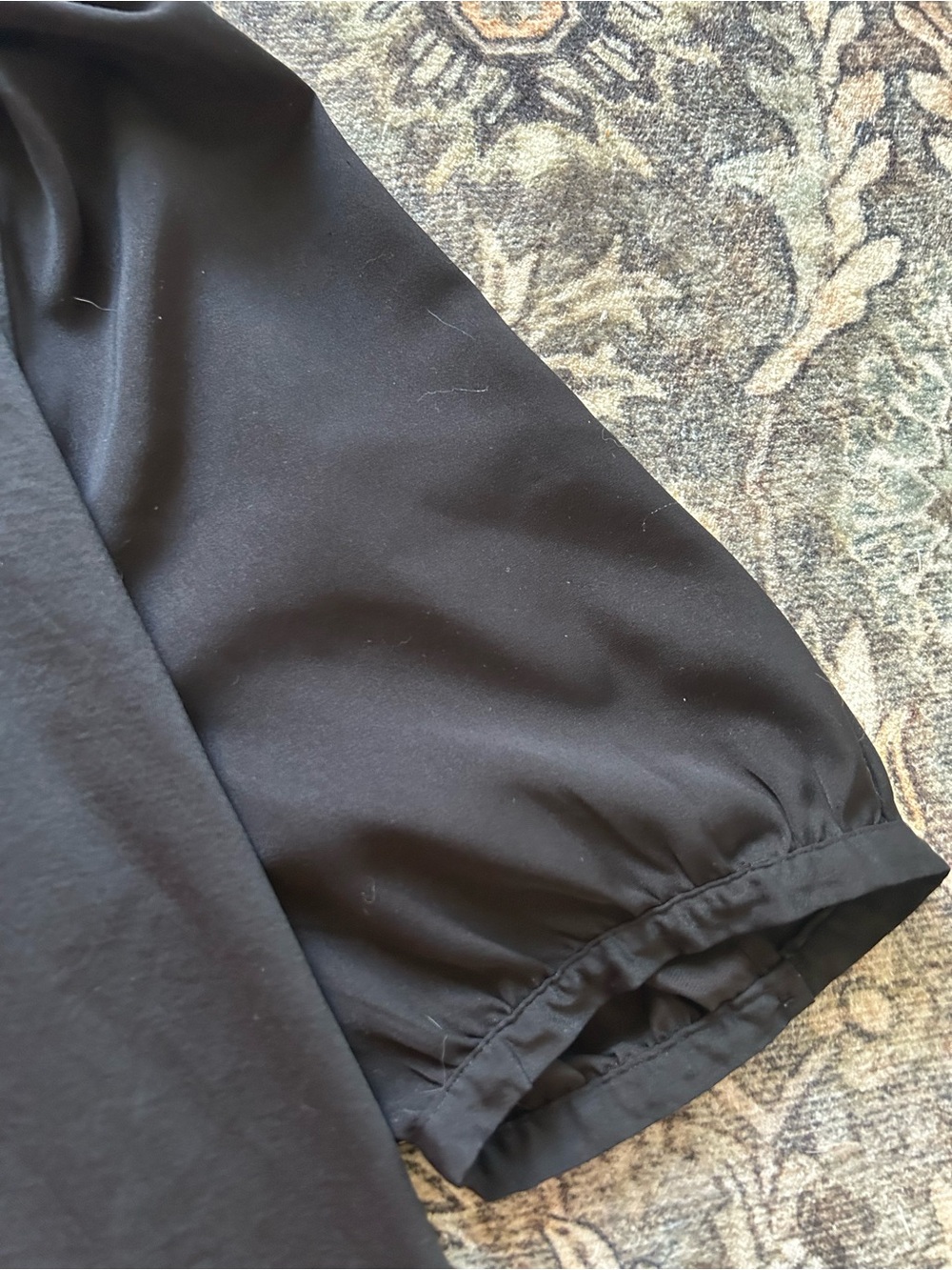 Who What Wear Black Statement Sleeve Blouse 🖤 - Picture 4 of 9